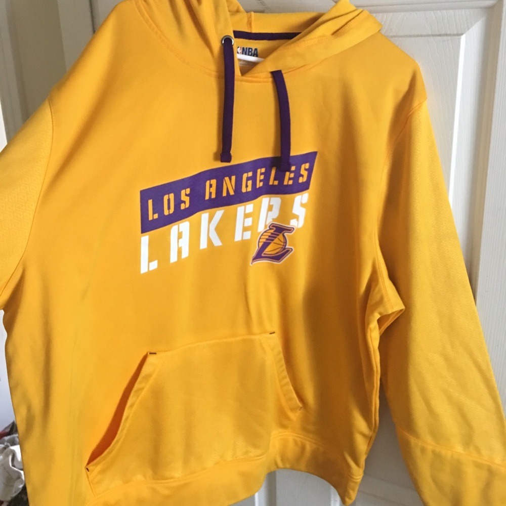 NBA LOS ANGELES LAKER PULL OVER HOODIE